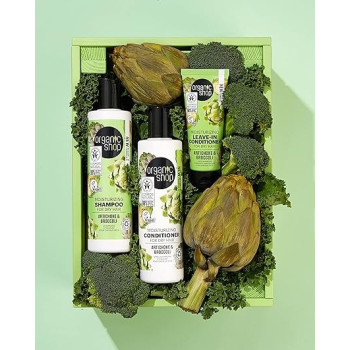 Organic Shop Moisturizing Shampoo For Dry Hair Artichoke And Broccoli, 280 Ml
