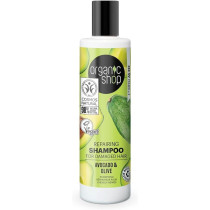 Organic Shop Repairing Shampoo For Damaged Hair Avocado And Olive, 280 Ml