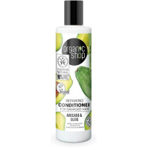 Organic Shop Repairing Conditioner For Damaged Hair Avocado And Olive, 280 Ml