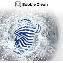 Hisense 10.5Kg Fully Automatic Washer With 10 Water Level Selection, 1200RPM, Smart Fuzzy Logic, Soft Closing Lid, Bubble Clean, Double Water Inlet With Pump, 1 Year Warranty