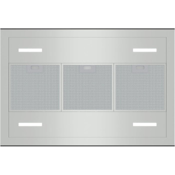 Gorneje 90 Cm T Shape Island Cooker Hood, High Extraction Rate, 4 Speed Fan, Led Light, Super Quiet, IHT943E6XGB, 1 Year Warranty