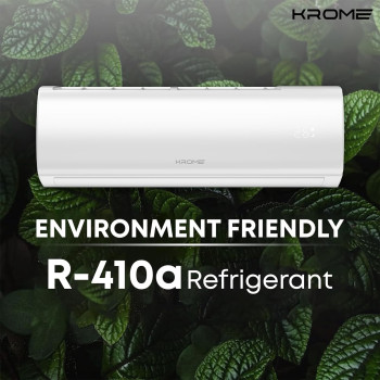 Krome 2 Ton AC, Split Air Conditioner With Advanced Rotary Compressor Technology, 24000 BTU, Low Noise, Environment Friendly R-410a,Smooth And Stable Operations, White, KR-AR24TT3, 1 Year Warranty
