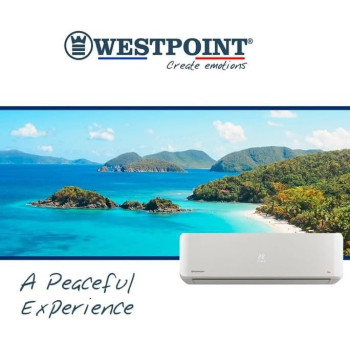 Westpoint 30000 BTU 2.5 Ton T3 Rotary Compressor Split Air Conditioner R410a Gas, White, WSN-30122LTYA, 1 Year Warranty