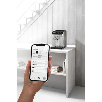 De Longhi Eletta Cold Brew Automatic Coffee Maker With Latte Crema Hot And Cool Technology, Intuitive Colour Display, Cold Extraction Technology, 3.5Inch TFT Display Plus Wi-Fi, ECAM450.65.S, Silver, 1 Year Warranty