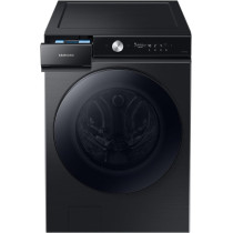 Samsung 18 Kg Washer Dryer Combo, WD18B6400KV/GU, Eco Bubble And AI Wash, Black, 1 Year Warranty