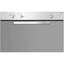 Bompani Built In Gas Oven With Gas Grill, 90 cm Size, Stainless Steel, 1 Year Warranty