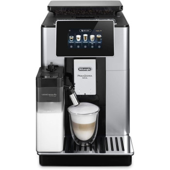 De Longhi Prima Donna Soul Bean To Cup Coffee Machine, Fully Auto Espresso Coffee Machine, ECAM610.55.SB, 1 Year Warranty