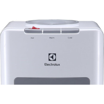 Electrolux Water Dispenser, Top Loading, 3 Taps Equipped With Hot Cold And Ambient Temperature, Floor Standing, LED Indicator, Child Safety Lock For Faucet, Best Home, Office And Pantry, EQAXF1SXWG, 1 Year Warranty