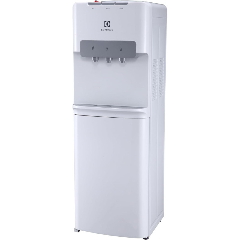 Electrolux Water Dispenser, Top Loading, 3 Taps Equipped With Hot Cold And Ambient Temperature, Floor Standing, LED Indicator, Child Safety Lock For Faucet, Best Home, Office And Pantry, EQAXF1SXWG, 1 Year Warranty