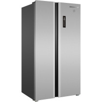 Westpoint 610 Liters Gross Side By Side 2 Door Refrigerator, No Frost, Inverter Compressor, Digital Controls With Temperature Display, Energy Efficient, Stainless Steel, WSTW-5423EDI, 1 Year Warranty