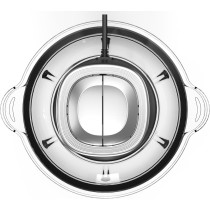 Daewoo DFC-217A, 1.8L Food Chopper For Meat, Vegetables, Fruits And Nuts, 300-500W With BPA Free Glass Bowl, 1 Year Warranty