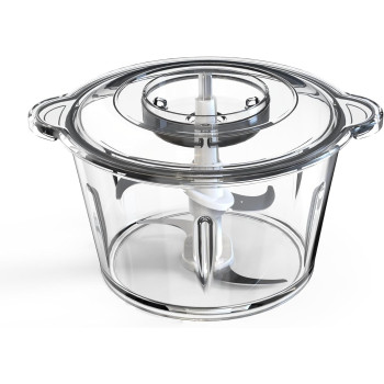 Daewoo DFC-217A, 1.8L Food Chopper For Meat, Vegetables, Fruits And Nuts, 300-500W With BPA Free Glass Bowl, 1 Year Warranty