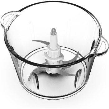 Daewoo DFC-217A, 1.8L Food Chopper For Meat, Vegetables, Fruits And Nuts, 300-500W With BPA Free Glass Bowl, 1 Year Warranty