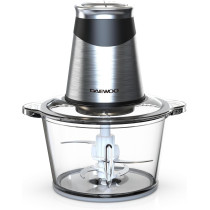 Daewoo DFC-217A, 1.8L Food Chopper For Meat, Vegetables, Fruits And Nuts, 300-500W With BPA Free Glass Bowl, 1 Year Warranty