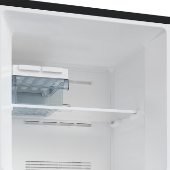Hitachi 330L Gross, Net 240L, Top Mount Double Door Refrigerator, No Frost Fridge Freezer, High Power, Tempered Glass Shelves, Brilliant Silver, HRTN5255MFXAE, 1 Year Warranty