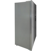 Super General 880 Liters Gross Side By Side Refrigerator, Freezer, No Frost, LED Light, Inox, SGR-880SBS, Silver, 1 Year Warranty