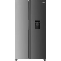 Super General 880 Liters Gross Side By Side Refrigerator, Freezer, No Frost, LED Light, Inox, SGR-880SBS, Silver, 1 Year Warranty