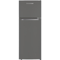 Westpoint 240 Liters Gross Double Door Refrigerator Defrost Fridge Freezer, 4 Door Balconies, Egg Rack, Ice Cube Tray, Built In Condenser, 52D x 51.9W x 148H Cm, Silver, WRN-2423EI, 1 Year Warranty