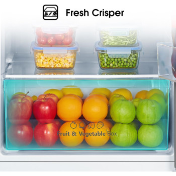 Hisense RT418N4ASUI, 418 Litres Top Mount Refrigerator With Inverter Compressor, No Frost Technology, Twist Ice Maker, 1 Year Warranty