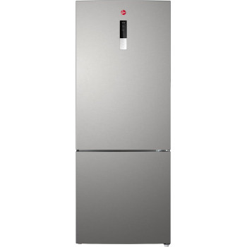 Hoover 575 Liters Bottom Mount Dual Inverter Refrigerator With LED Display With Touch Control, No Frost Design, Twisted Ice Maker, Vacation Mode, HBR-M575-S, Silver, 1 Year Warranty
