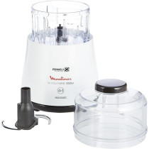 Moulinex Vegetable Chopper, 4 In 1 La Moulinette Chopper, 1000W, 500 ml, White, DPA144, 1 Year Warranty