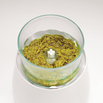 Moulinex Vegetable Chopper, 4 In 1 La Moulinette Chopper, 1000W, 500 ml, White, DPA144, 1 Year Warranty