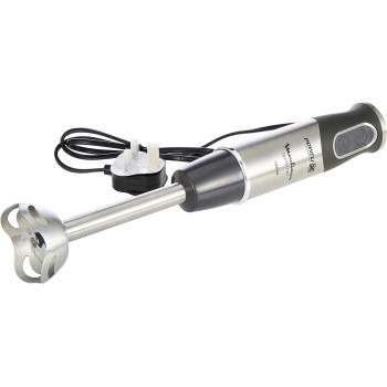 Moulinex Hand Blender, Quickchef Hand Stick Blender, 1000 W, 3 Liter Food Proceesor Plus 500 ml Chopper, DD65J827, 1 Year Warranty