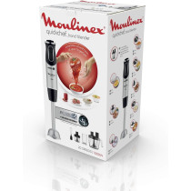 Moulinex Hand Blender, Quickchef Hand Stick Blender, 1000 W, 3 Liter Food Proceesor Plus 500 ml Chopper, DD65J827, 1 Year Warranty