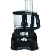 Moulinex Food Processor, Double Force 3L Food Processor, 1000 W, 8 Attachments, Black, 3 L Bowl Capacity And A 2 L Blender, FP821827, 1 Year Warranty