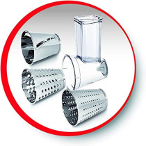Moulinex Kitchen Machine, Masterchef Gourmet Kitchen Machine, 1100 W, Silver, Stainless Steel/Plastic, QA513D27, 1 Year Warranty