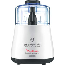 Moulinex Chopper With Safety Lock, 1000W, White, DPA144, 1 Year Warranty