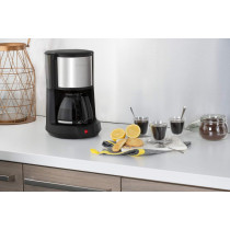 Moulinex Coffee Machine, Black Filter Coffee Maker, Subito Range, FG370827 Plus Tefal 0.36 Litre Travel Mug, Black, Stainless Steel/Plastic, K3081114, 1 Year Warranty