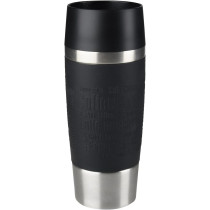 Moulinex Coffee Machine, Black Filter Coffee Maker, Subito Range, FG370827 Plus Tefal 0.36 Litre Travel Mug, Black, Stainless Steel/Plastic, K3081114, 1 Year Warranty