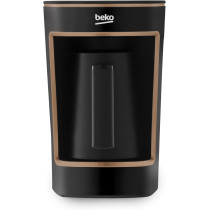 Beko Turkish Coffee Machine, 580 Watts, 5 Cup Capacity, One Touch Control, Foamy Turkish Coffee, Audio Warning System, Cook Sense 2 Technology, TKM2341BC, Black And Copper, 1 Year Warranty