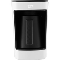 Beko Turkish Coffee Machine TKM2341W, 5 Cup Capacity, 580 Watts, Anti Spill Technology, Audio Warning, One Touch Control, Cook Sense 2, Delicious And Foamy Turkish Coffee, White, 1 Year Warranty