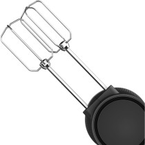 Beko HMM 81504 BX Hand Mixer, 500 Watts, Inox Housing, 4 Speed Settings, Turbo Function, Eject Button, Stainless Steel Beaters, 1 Year Warranty