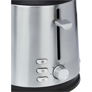 Beko 2 Slice Toaster, 7 Toasting Levels, 850W, Stainless Steel, TAM6201I, 1 Year Warranty