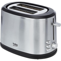 Beko 2 Slice Toaster, 7 Toasting Levels, 850W, Stainless Steel, TAM6201I, 1 Year Warranty