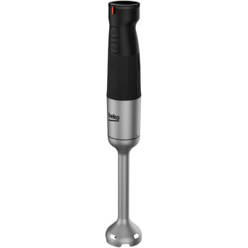Beko Hand Blender Hba 81762 bx, 750 W Motor Power, Variable Speed Setting, Turbo Function, Stainless Steel Chopping Blades, Glass Chopper Bowl 1L, Double Beater, Stainless Steel, 1 Year Warranty