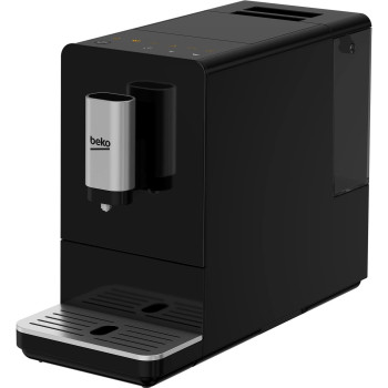 Beko Bean To Cup Coffee Machine, 19 Bar Pressure Stainless Steel, Includes One Touch LCD Control, Pre Brewing System And Removable Water Tank, Black, CEG3190B, 1 Year Warranty