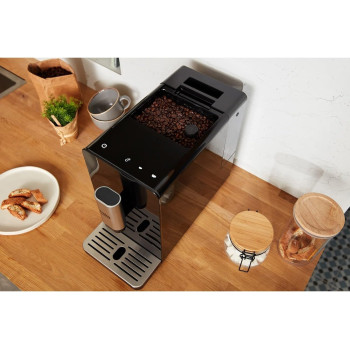 Beko Bean To Cup Coffee Machine, 19 Bar Pressure Stainless Steel, Includes One Touch LCD Control, Pre Brewing System And Removable Water Tank, Black, CEG3190B, 1 Year Warranty