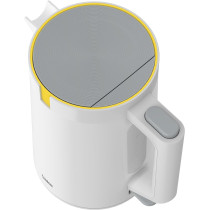 Beko Electric Kettle 1.7L, 2200W, LED Warning, Heat Storage Function, Dry Boil Protection, 360 Degree Rotating Base, Wireless Use, Auto Shut Off, White, WKM4215W, 1 Year Warranty