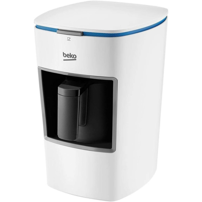 Beko Single Pot Turkish Coffee Machine, BKK 2300 W, White Colour, 1 Year Warranty