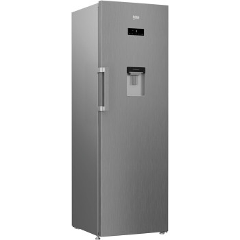 Beko 445L Liter Upright Refrigerator, No Frost Model, RSNE445E23DS, Titanium Inox, 1 Year Warranty