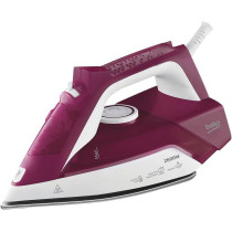 Beko SIM3126R Steam Iron, 2600 W, Ceramic Coated Soleplate With Steam Pools, Auto Shut Off, Purple, 1 Year Warranty