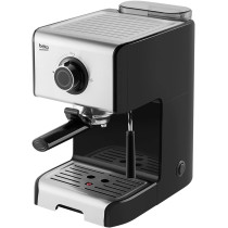 Beko Espresso Machine 15 Bar Pump Pressure, One Touch Brews Espresso, Removable Drip Tray And Water Tank Integrated Milk Steamer, Stainless Steel, CEP5152B, 1 Year Warranty