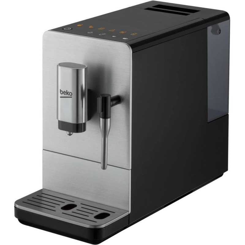 Beko Bean To Cup Automatic Espresso Machine With Steam Wand, Nozzle, One Touch LCD Control, 19 Bar Pressure, Removable 1.6L Water Tank, Stainless Steel, CEG5311X, 1 Year Warranty