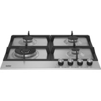 Beko Built In 4 Hob, 60 cm, HIAW64225SXL, Silver, 1 Year Warranty