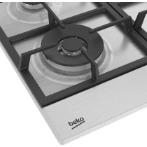 Beko Built In 4 Hob, 60 cm, HIAW64225SXL, Silver, 1 Year Warranty