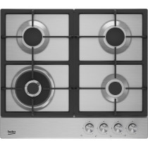 Beko Built In 4 Hob, 60 cm, HIAW64225SXL, Silver, 1 Year Warranty